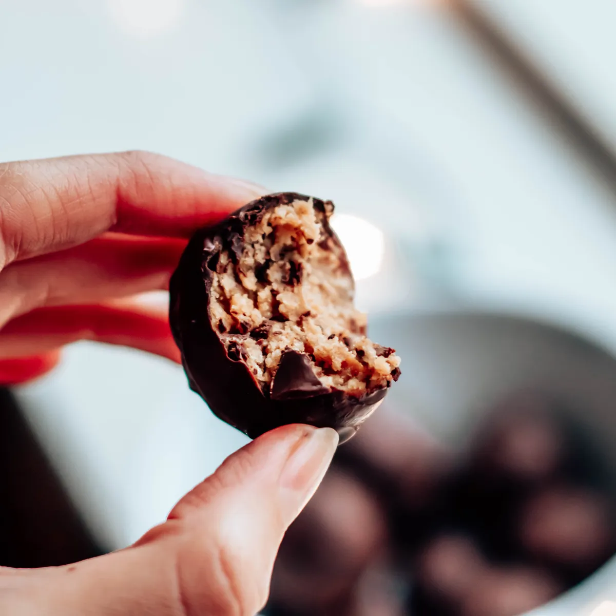 Cookie dough balls