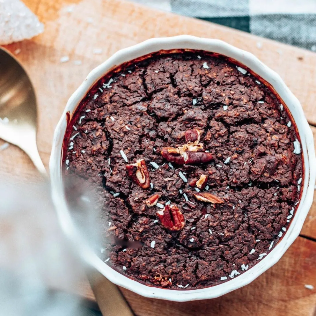 Oreo baked oats