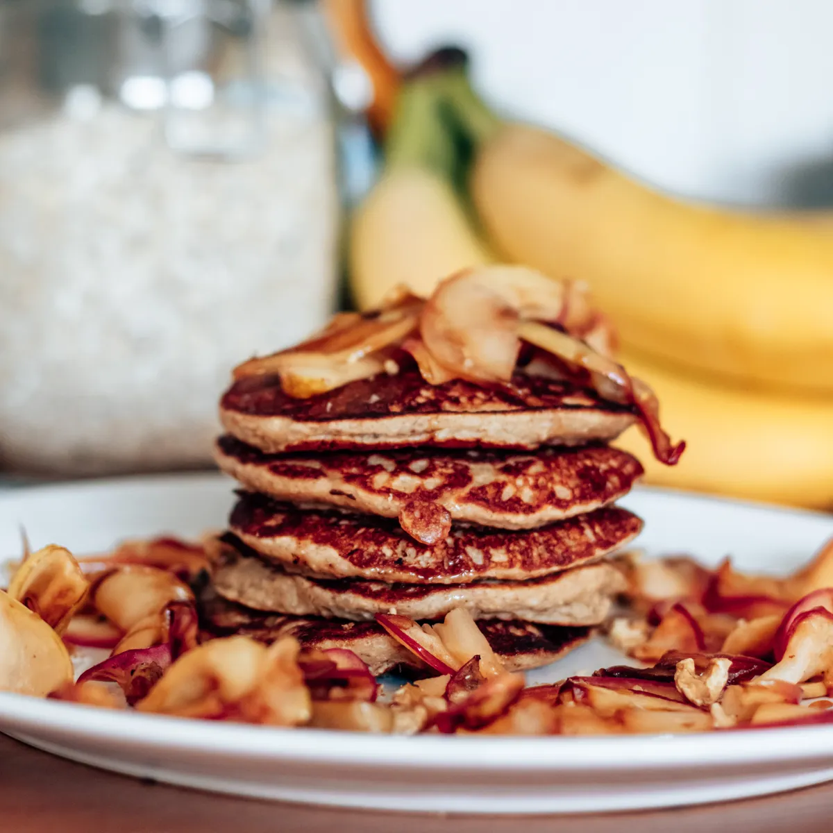 Vegan bananenpannenkoekjes