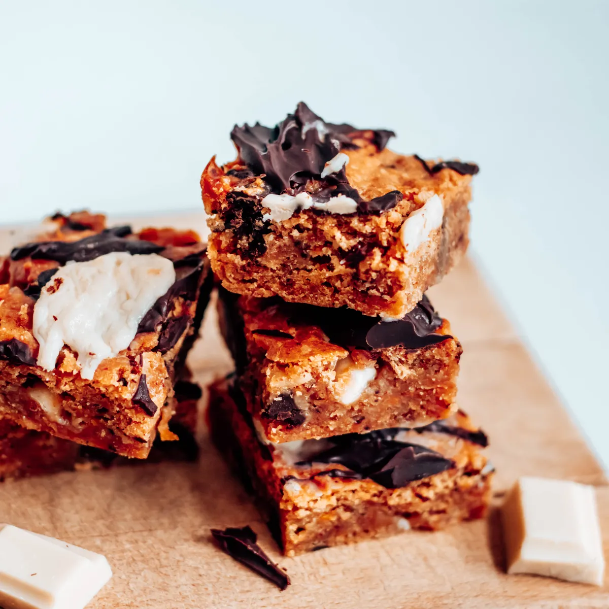 Zoete aardappel blondies