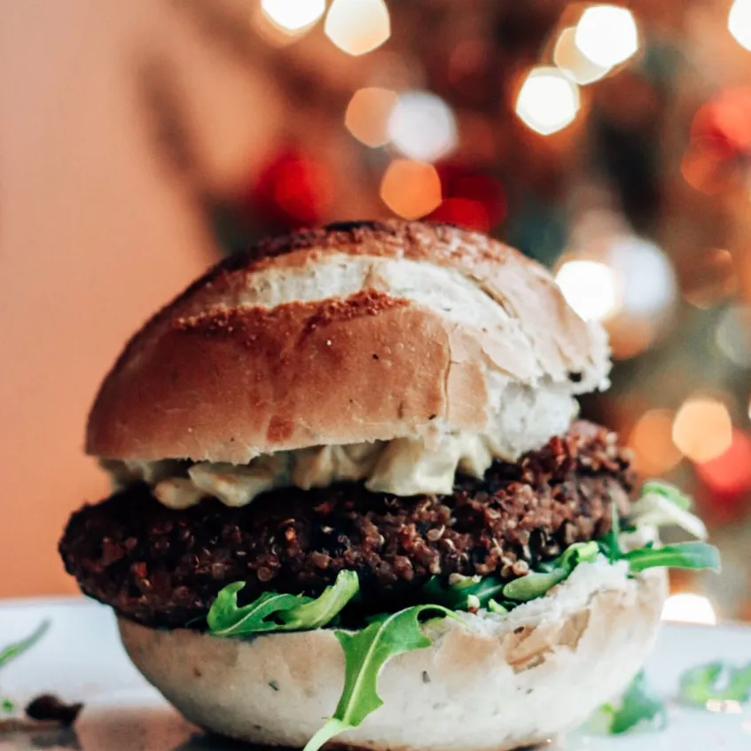 Zwarte bonenburgers